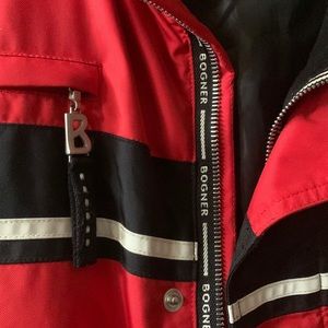 Red Bogner ski/snow jacket